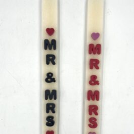 Λαμπάδα Mr Mrs  LA26020