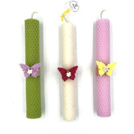 Λαμπάδα πεταλούδα  wax melt LA26017