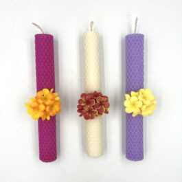 Λαμπάδα λουλούδι  wax melt LA26018