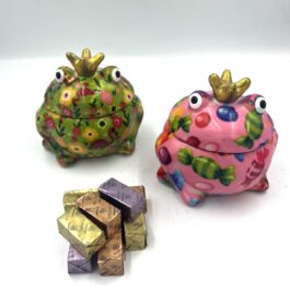 Κεραμική μπισκοτιέρα βάτραχος  SD26003