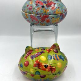 Κεραμική μπισκοτιέρα γατούλα  SD26002